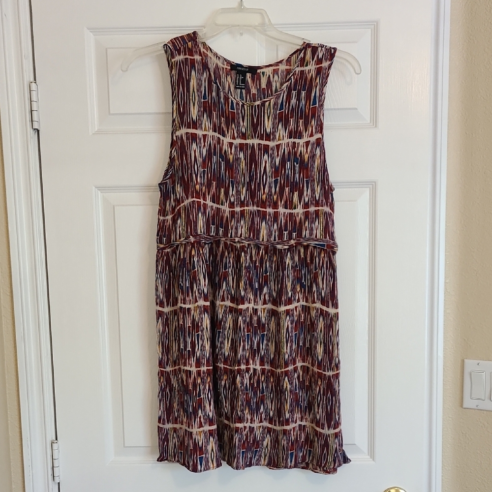 Forever 21 Multicolor Geometric Mini Dress